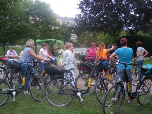 Mit dem Fahrrad durch Köln